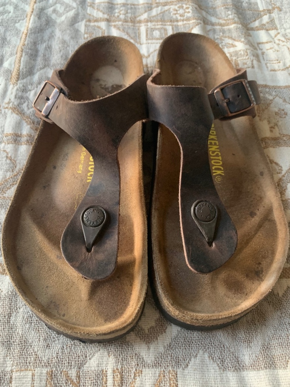 Birkenstock Gizah Thong Sandals in Habana